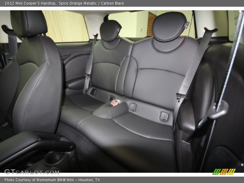  2012 Cooper S Hardtop Carbon Black Interior