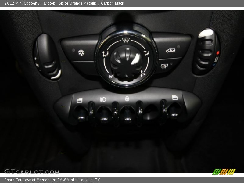 Spice Orange Metallic / Carbon Black 2012 Mini Cooper S Hardtop