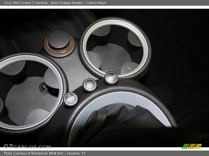 Spice Orange Metallic / Carbon Black 2012 Mini Cooper S Hardtop