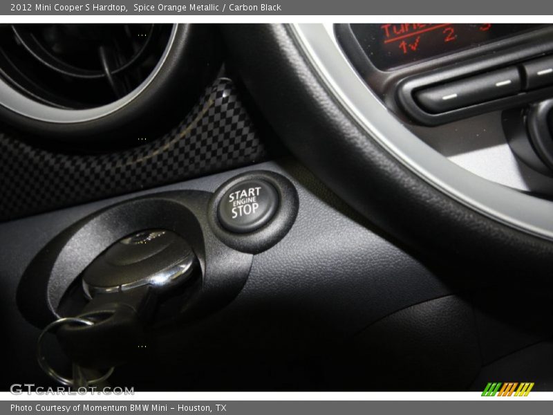 Spice Orange Metallic / Carbon Black 2012 Mini Cooper S Hardtop