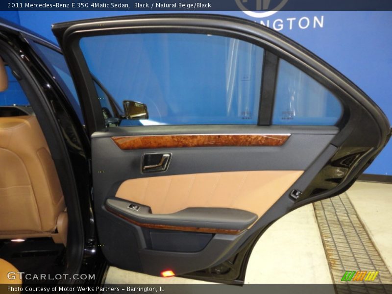 Black / Natural Beige/Black 2011 Mercedes-Benz E 350 4Matic Sedan
