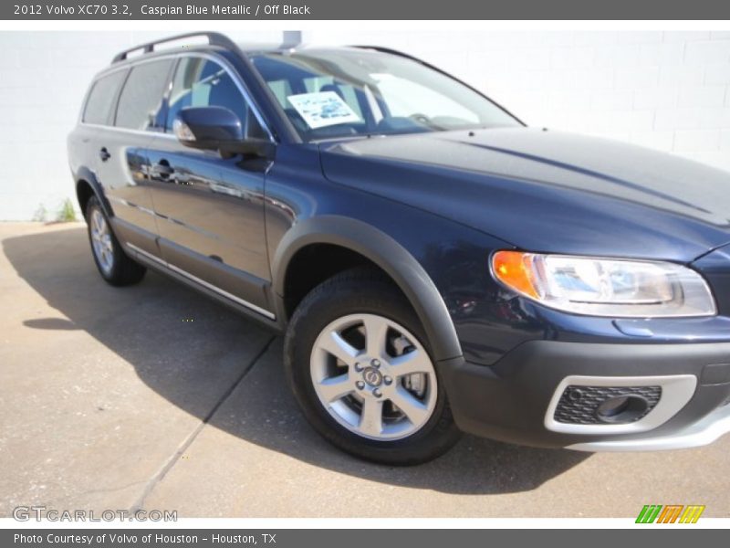 Caspian Blue Metallic / Off Black 2012 Volvo XC70 3.2