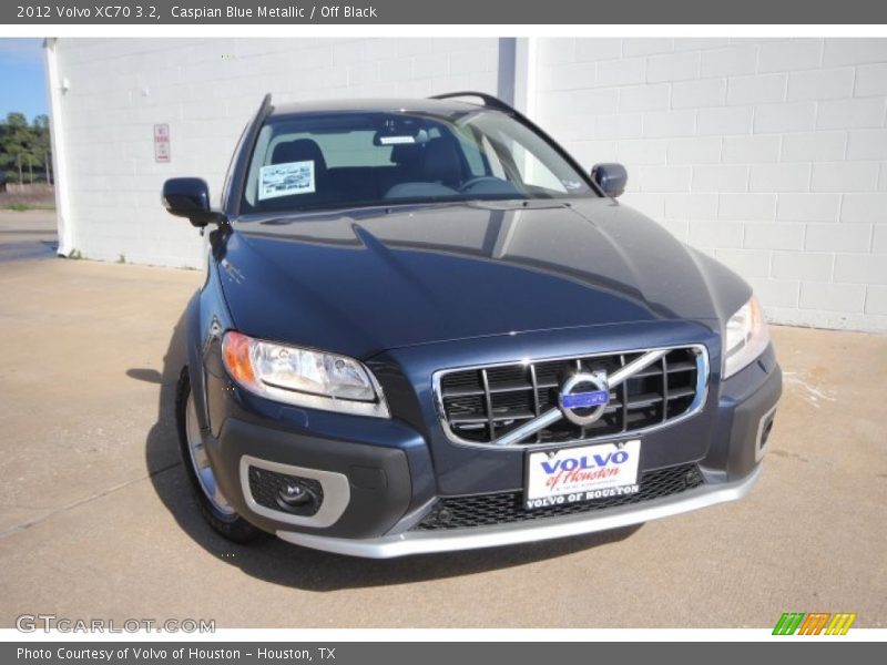 Caspian Blue Metallic / Off Black 2012 Volvo XC70 3.2