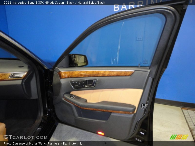Black / Natural Beige/Black 2011 Mercedes-Benz E 350 4Matic Sedan