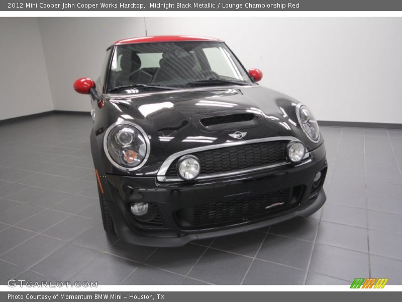 Midnight Black Metallic / Lounge Championship Red 2012 Mini Cooper John Cooper Works Hardtop