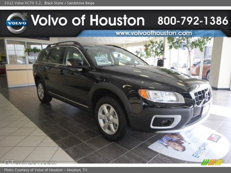 Black Stone / Sandstone Beige 2012 Volvo XC70 3.2