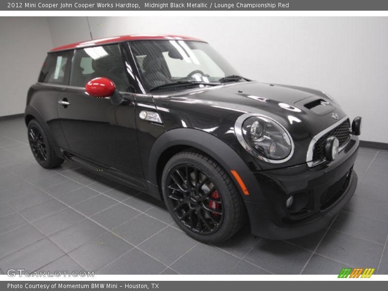 Front 3/4 View of 2012 Cooper John Cooper Works Hardtop