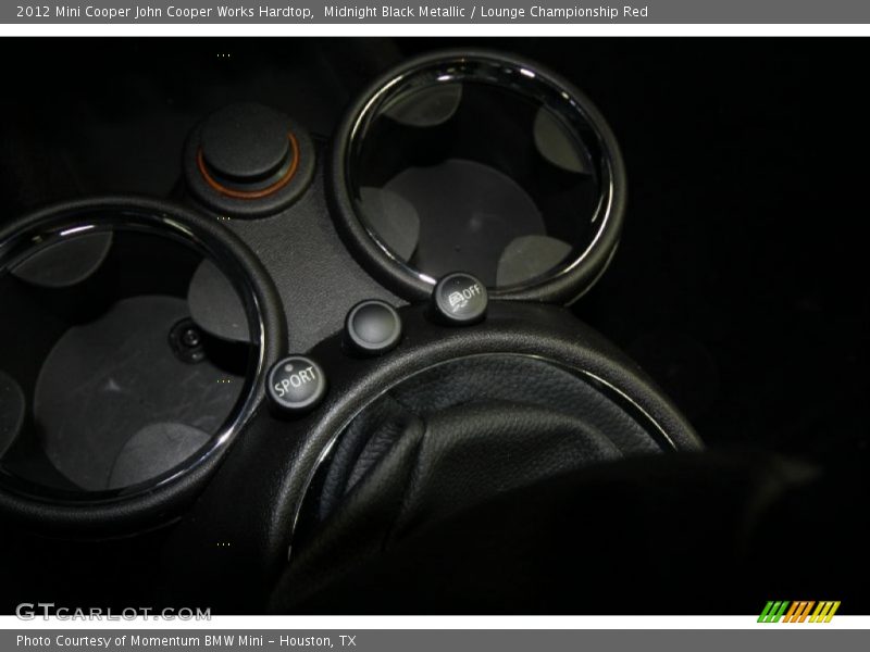 Midnight Black Metallic / Lounge Championship Red 2012 Mini Cooper John Cooper Works Hardtop