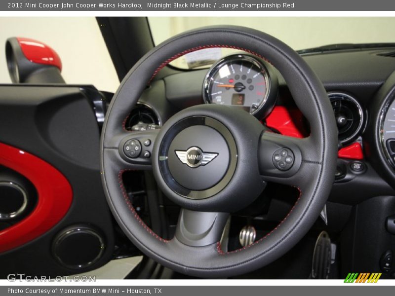  2012 Cooper John Cooper Works Hardtop Steering Wheel