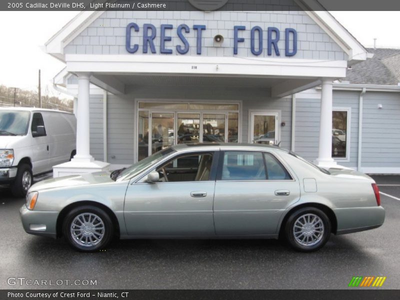 Light Platinum / Cashmere 2005 Cadillac DeVille DHS