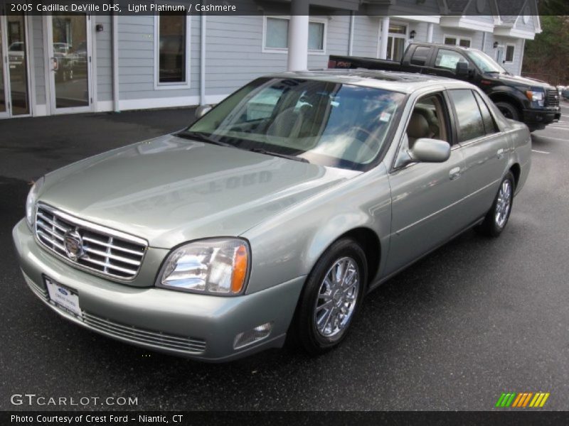 Light Platinum / Cashmere 2005 Cadillac DeVille DHS