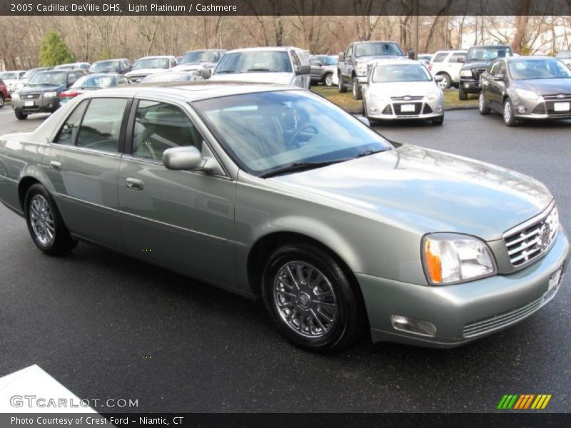 Light Platinum / Cashmere 2005 Cadillac DeVille DHS