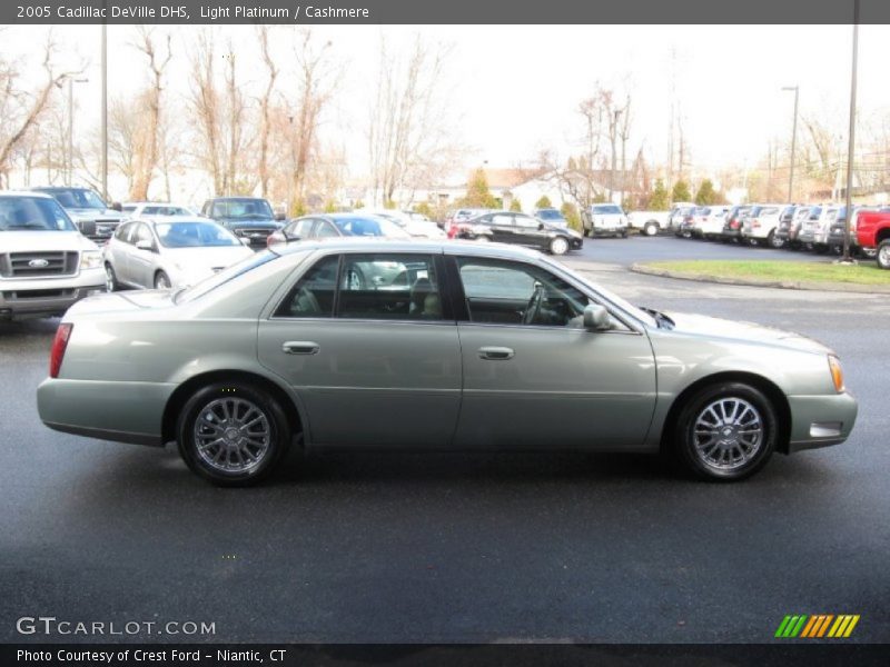 Light Platinum / Cashmere 2005 Cadillac DeVille DHS