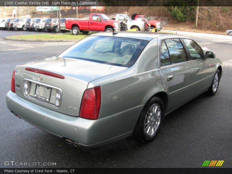 Light Platinum / Cashmere 2005 Cadillac DeVille DHS