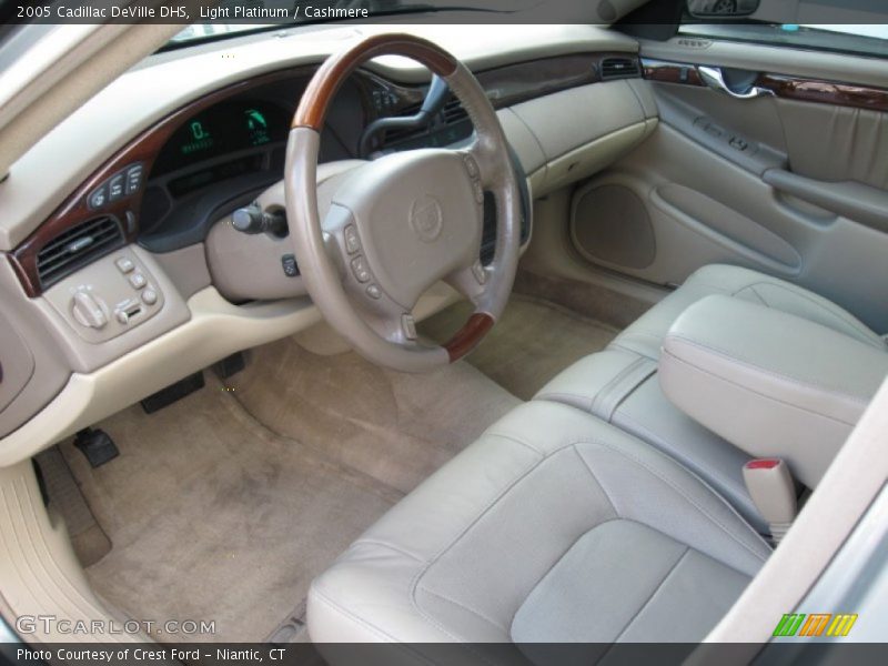 Light Platinum / Cashmere 2005 Cadillac DeVille DHS