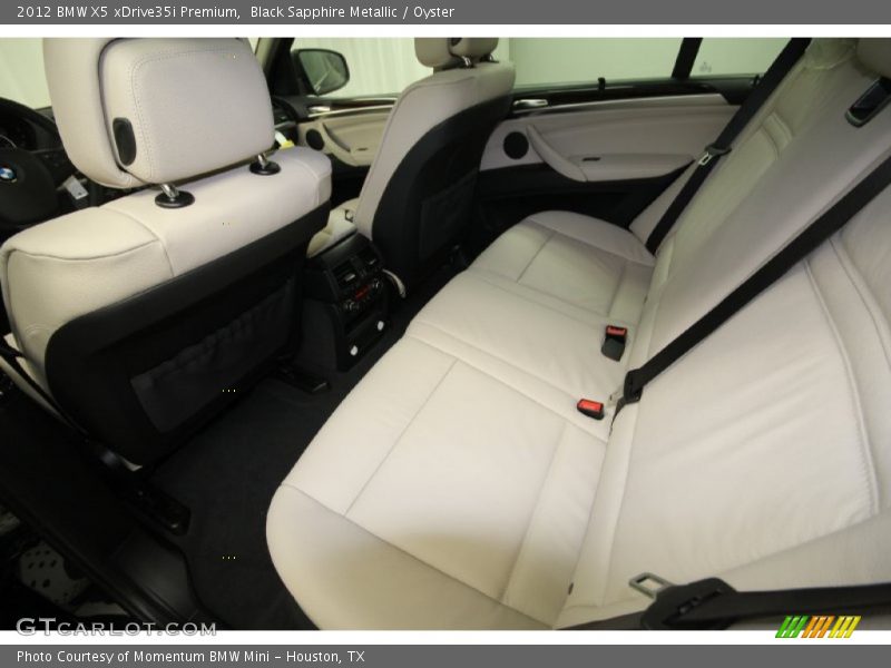 Black Sapphire Metallic / Oyster 2012 BMW X5 xDrive35i Premium