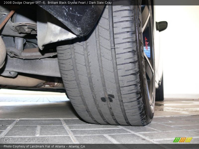 Brilliant Black Crystal Pearl / Dark Slate Gray 2008 Dodge Charger SRT-8