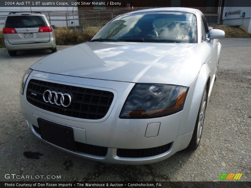 Light Silver Metallic / Ebony 2004 Audi TT 1.8T quattro Coupe