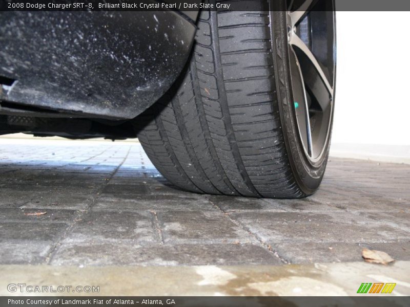 Brilliant Black Crystal Pearl / Dark Slate Gray 2008 Dodge Charger SRT-8
