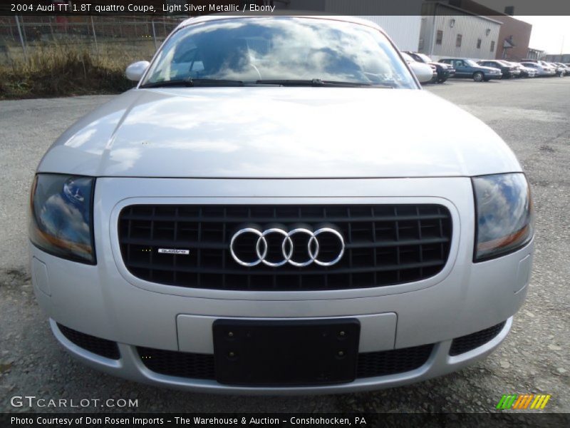 Light Silver Metallic / Ebony 2004 Audi TT 1.8T quattro Coupe