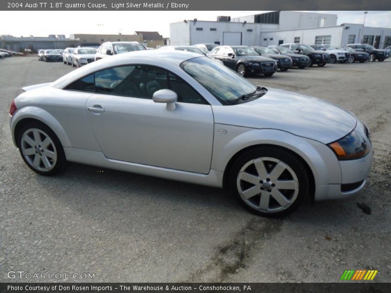 Light Silver Metallic / Ebony 2004 Audi TT 1.8T quattro Coupe