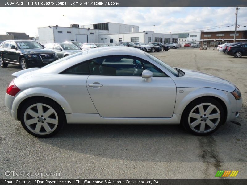 Light Silver Metallic / Ebony 2004 Audi TT 1.8T quattro Coupe