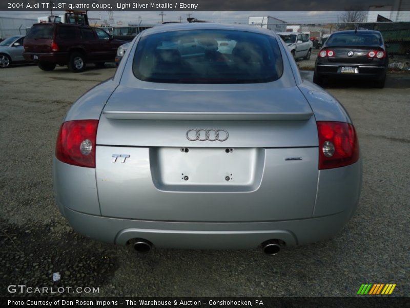 Light Silver Metallic / Ebony 2004 Audi TT 1.8T quattro Coupe
