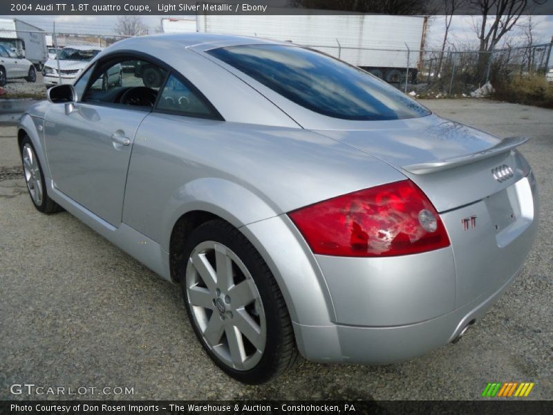 Light Silver Metallic / Ebony 2004 Audi TT 1.8T quattro Coupe