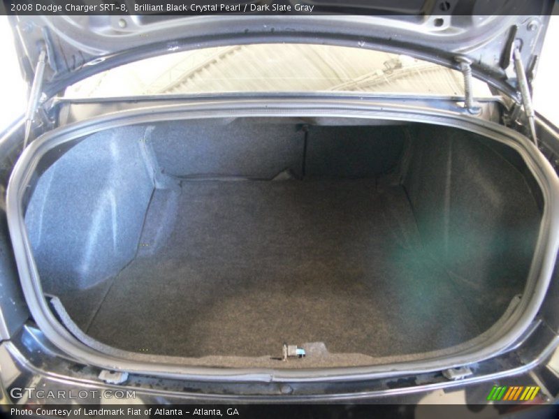 Brilliant Black Crystal Pearl / Dark Slate Gray 2008 Dodge Charger SRT-8