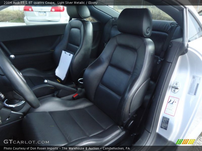 Light Silver Metallic / Ebony 2004 Audi TT 1.8T quattro Coupe