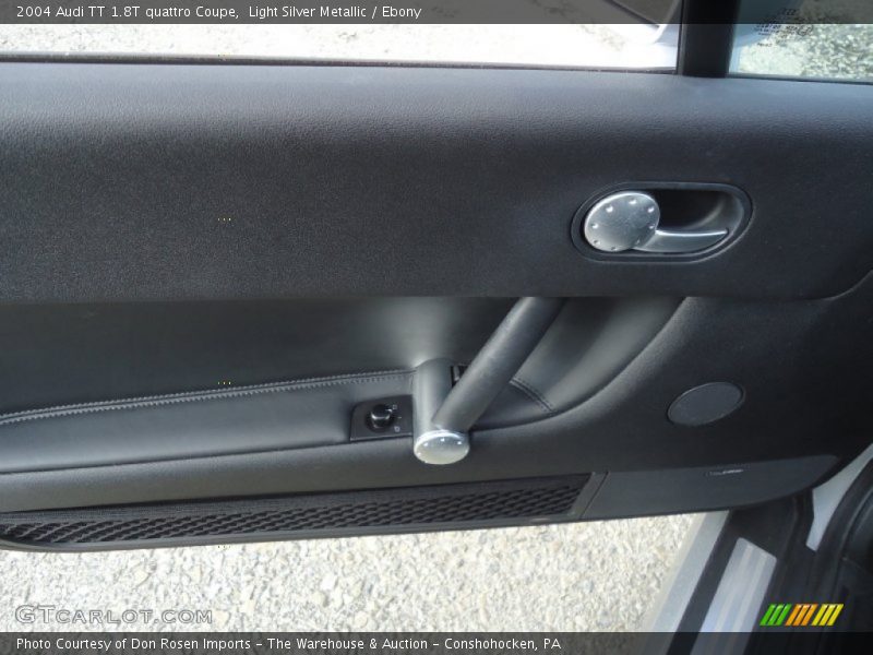 Light Silver Metallic / Ebony 2004 Audi TT 1.8T quattro Coupe