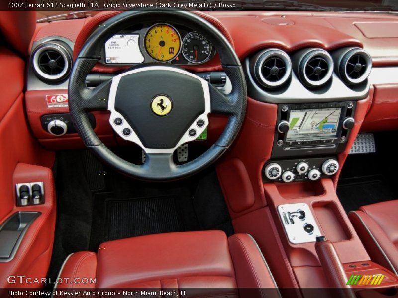 Dashboard of 2007 612 Scaglietti F1A