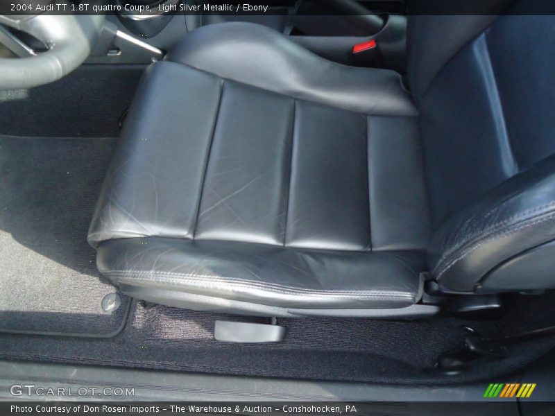 Light Silver Metallic / Ebony 2004 Audi TT 1.8T quattro Coupe