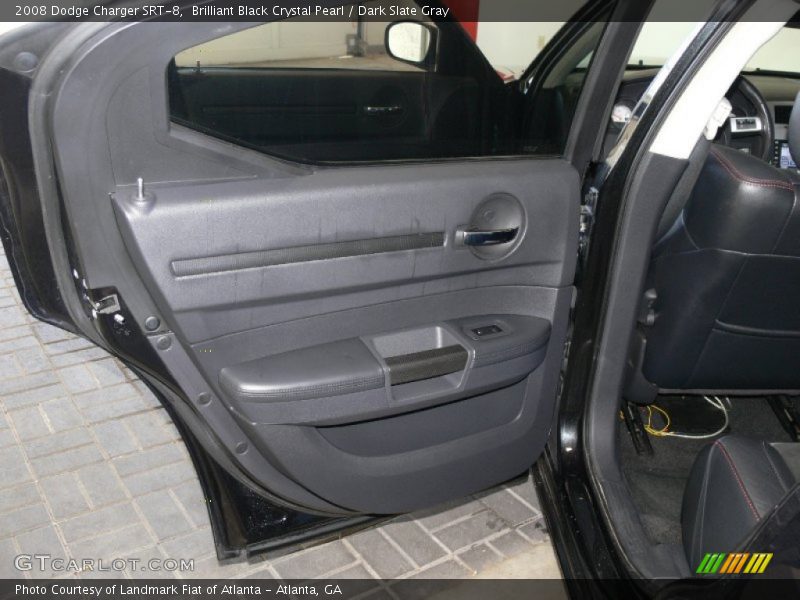 Brilliant Black Crystal Pearl / Dark Slate Gray 2008 Dodge Charger SRT-8
