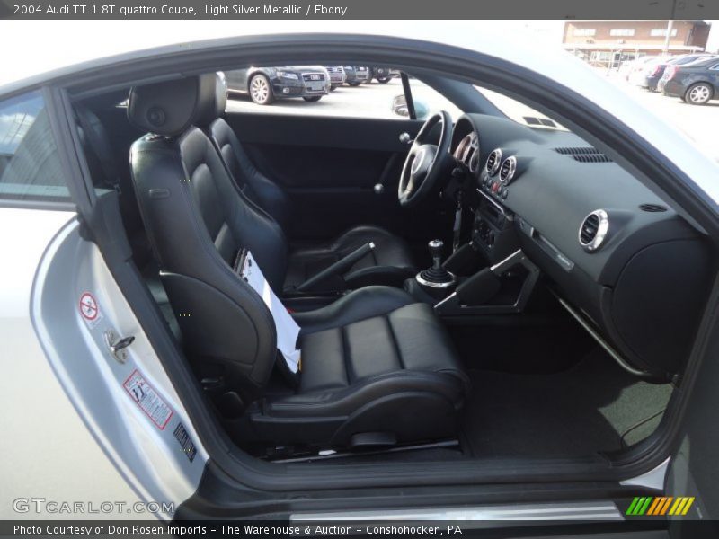 Light Silver Metallic / Ebony 2004 Audi TT 1.8T quattro Coupe