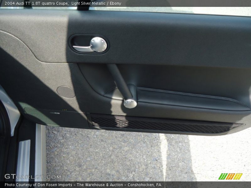 Light Silver Metallic / Ebony 2004 Audi TT 1.8T quattro Coupe