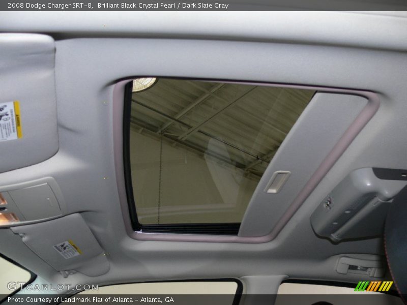 Brilliant Black Crystal Pearl / Dark Slate Gray 2008 Dodge Charger SRT-8