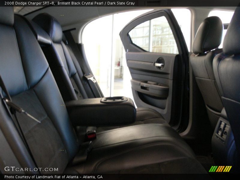 Brilliant Black Crystal Pearl / Dark Slate Gray 2008 Dodge Charger SRT-8
