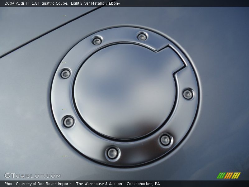 Light Silver Metallic / Ebony 2004 Audi TT 1.8T quattro Coupe