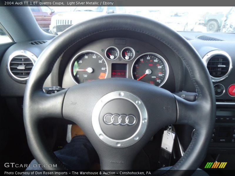 Light Silver Metallic / Ebony 2004 Audi TT 1.8T quattro Coupe