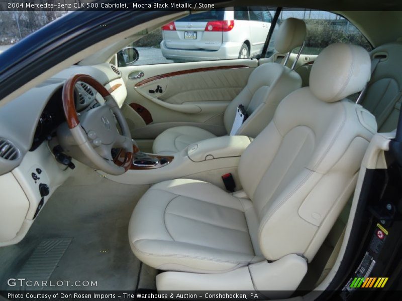  2004 CLK 500 Cabriolet Stone Interior