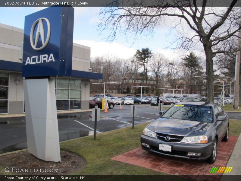 Anthracite Metallic / Ebony 2002 Acura TL 3.2