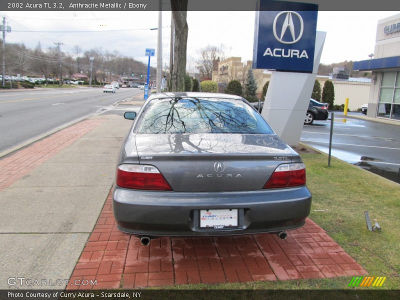 Anthracite Metallic / Ebony 2002 Acura TL 3.2