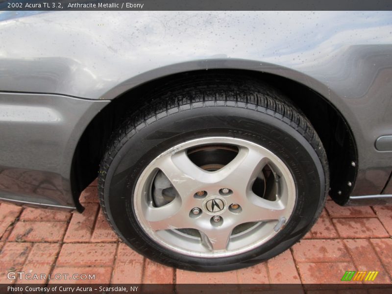 Anthracite Metallic / Ebony 2002 Acura TL 3.2