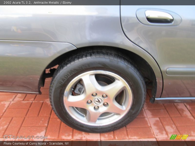 Anthracite Metallic / Ebony 2002 Acura TL 3.2