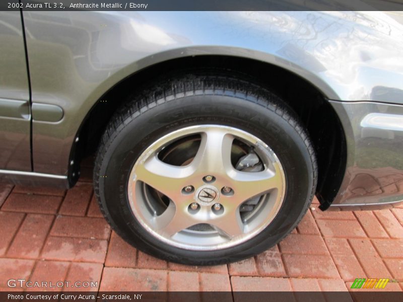 Anthracite Metallic / Ebony 2002 Acura TL 3.2
