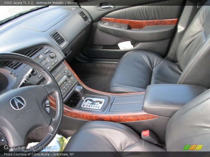 Anthracite Metallic / Ebony 2002 Acura TL 3.2