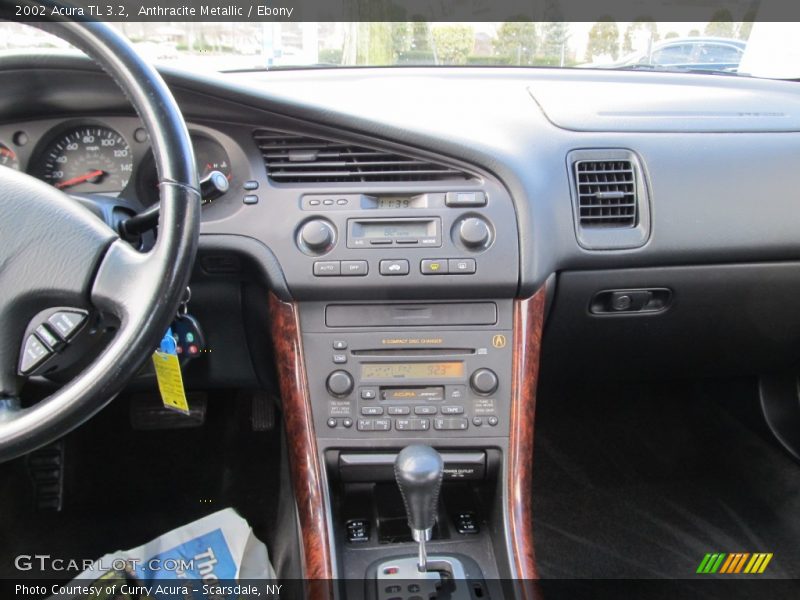 Anthracite Metallic / Ebony 2002 Acura TL 3.2