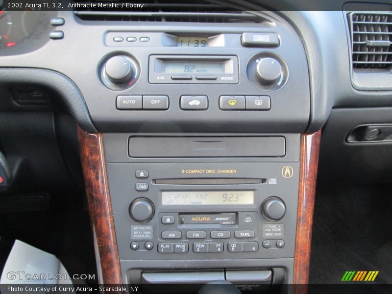 Anthracite Metallic / Ebony 2002 Acura TL 3.2