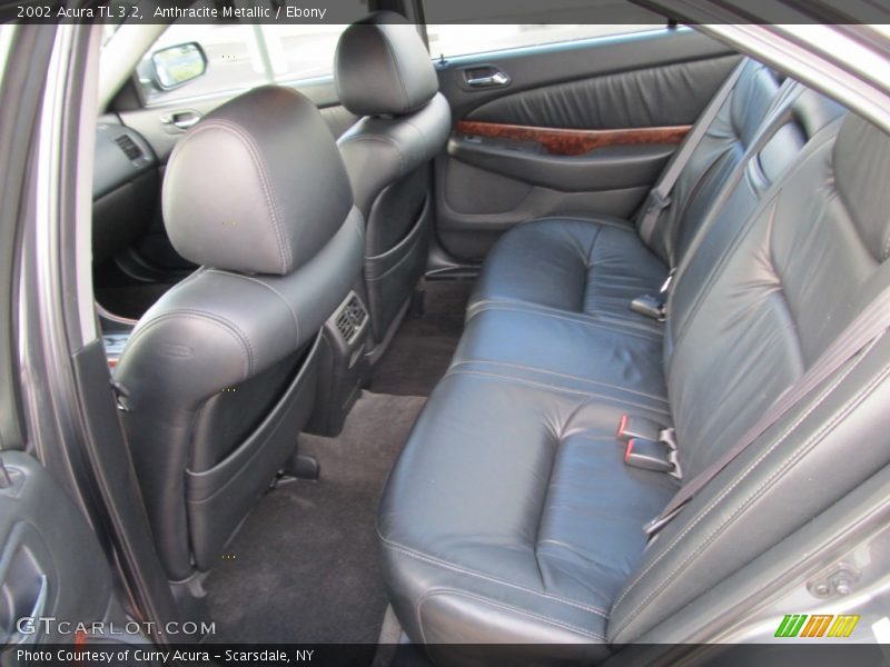 Anthracite Metallic / Ebony 2002 Acura TL 3.2